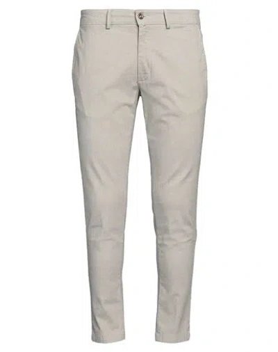 Exigo Man Pants Beige Size 38 Cotton, Elastane