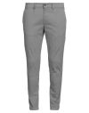 Exigo Man Pants Grey Size 30 Cotton, Elastane