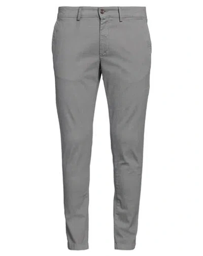 Exigo Man Pants Grey Size 30 Cotton, Elastane In Grey