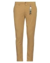 Exigo Man Pants Marigold Size 38 Cotton, Elastane In Yellow
