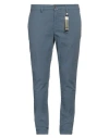 Exigo Man Pants Slate Blue Size 36 Cotton, Elastane