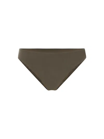 Exilia Cable Swimsuit Briefs In Brown
