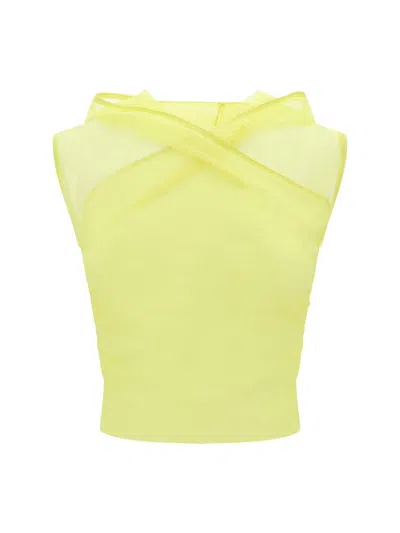 Exilia Norte Top In Yellow