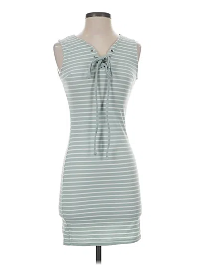 Pre-owned Exist Casual Dress In Teal