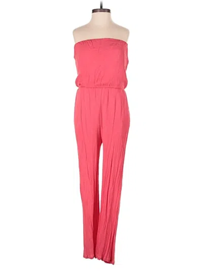 Pre-owned Exist Jumpsuit In Pink