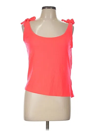 Pre-owned Exist Tank Top Orange Strapless Neckline Tops