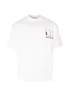 Exit Society Graphic-print Cotton T-shirt In White