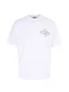 Exit Society Logo-print Cotton T-shirt In White