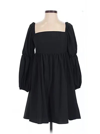 Pre-owned Exlura Casual Dress In Black