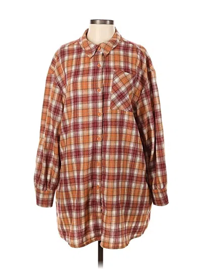 Pre-owned Exlura Casual Dress In Brown