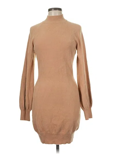 Pre-owned Exlura Casual Dress In Brown