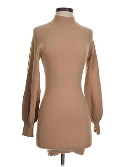 Pre-owned Exlura Casual Dress In Brown