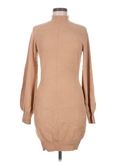 Pre-owned Exlura Casual Dress In Brown