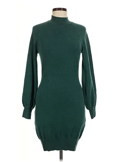 Pre-owned Exlura Casual Dress In Green