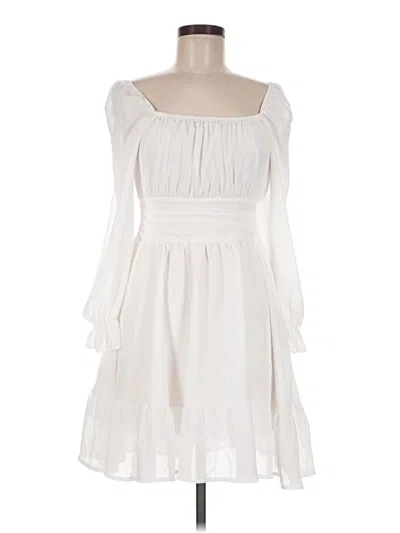 Pre-owned Exlura Casual Dress In Ivory