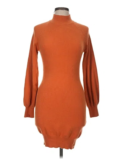 Pre-owned Exlura Casual Dress In Orange