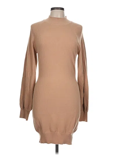 Pre-owned Exlura Casual Dress In Tan