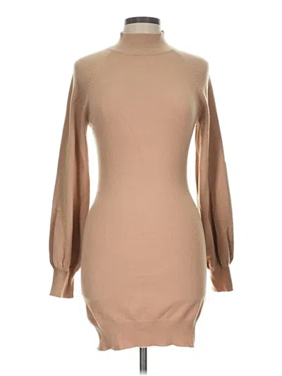 Pre-owned Exlura Casual Dress In Tan