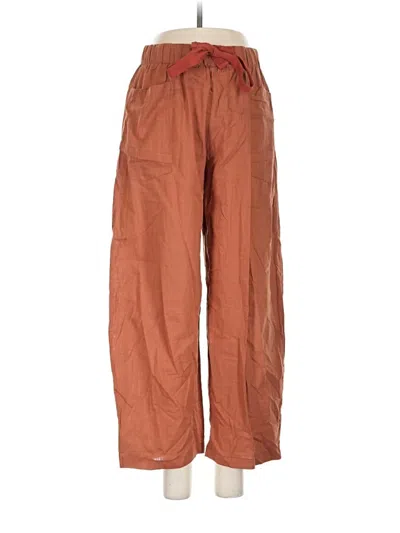 Pre-owned Exlura Casual Pants In Brown