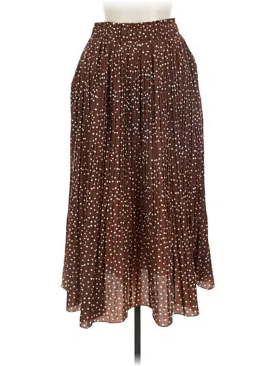 Pre-owned Exlura Casual Skirt In Brown