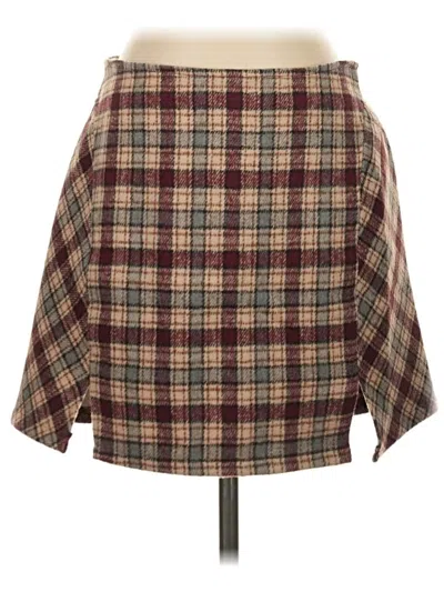 Pre-owned Exlura Casual Skirt In Brown