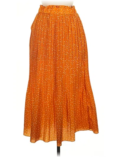 Pre-owned Exlura Casual Skirt In Orange