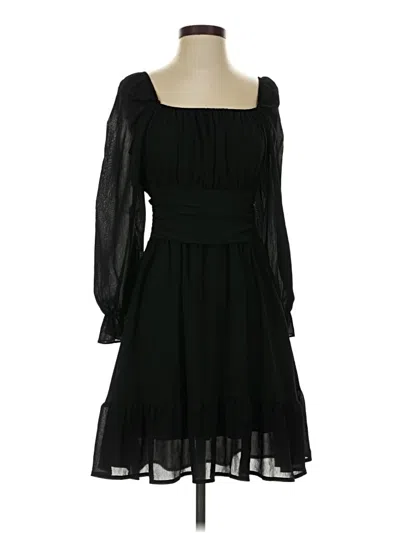 Pre-owned Exlura Cocktail Dress In Black
