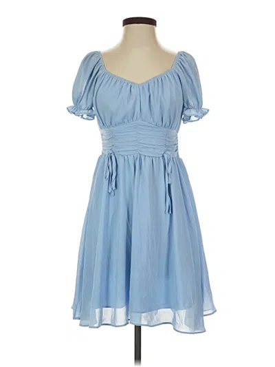 Pre-owned Exlura Cocktail Dress In Blue