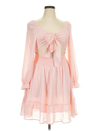 Pre-owned Exlura Cocktail Dress In Pink