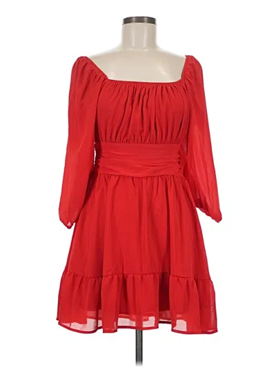 Pre-owned Exlura Cocktail Dress In Red