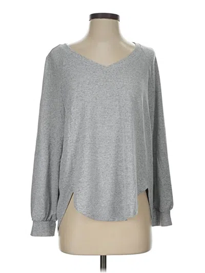 Pre-owned Exlura Long Sleeve T-shirt In Gray