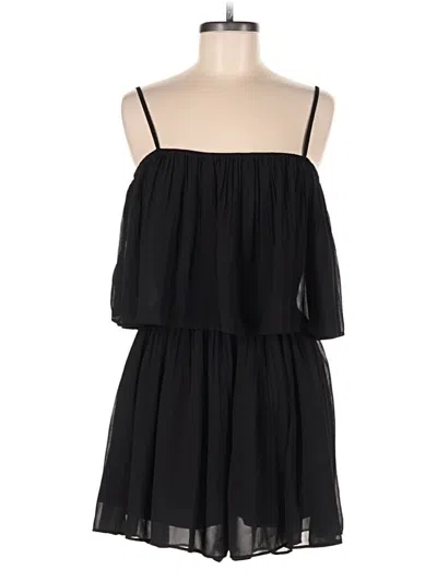 Pre-owned Exlura Romper In Black