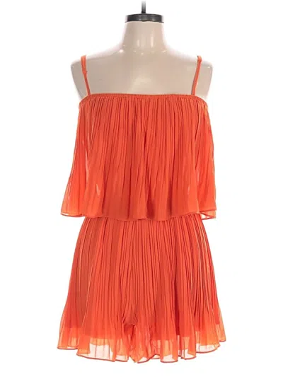 Pre-owned Exlura Romper In Orange