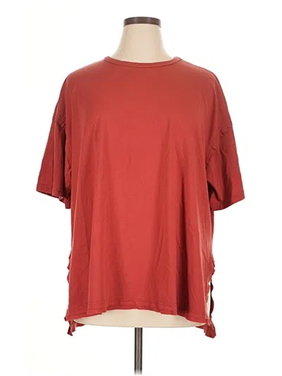 Pre-owned Exlura Short Sleeve T-shirt In Red