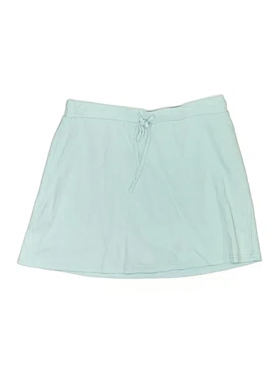 Pre-owned Exlura Skort In Teal