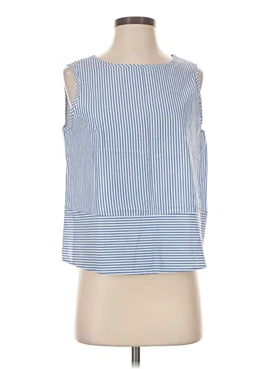 Pre-owned Exlura Sleeveless Blouse In Blue