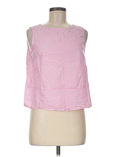 Pre-owned Exlura Sleeveless Blouse In Pink