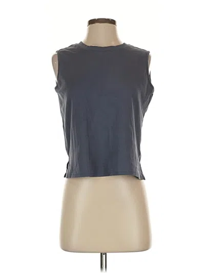 Pre-owned Exlura Sleeveless T-shirt In Blue