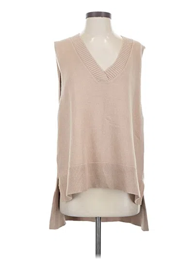 Pre-owned Exlura Sweater Vest In Brown