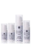 Exoceuticals Exo Travel Size Mix, 4 Bottles In Black