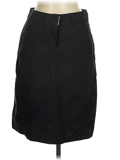 Pre-owned Exofficio Casual Skirt In Black
