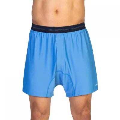 Exofficio Give-n-go Boxer In Riviera In Blue