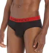 Exofficio Give-n-go Sport Mesh Brief In Black In Black