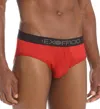 Exofficio Give-n-go Sport Mesh Brief In Stop In Orange