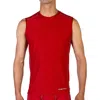 Exofficio Give-n-go Sport Mesh Sleeveless Crew Shirt In Stop In Red
