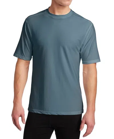 Exofficio Give-n-go Tee Round Neck T-shirt In Charcoal In Grey