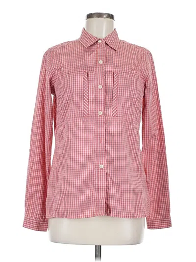 Pre-owned Exofficio Long Sleeve Blouse In Pink