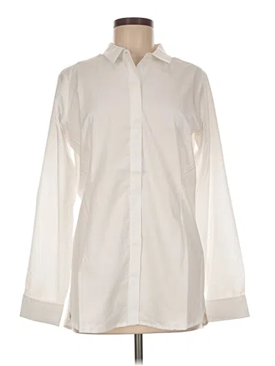 Exofficio Long Sleeve Blouse In White