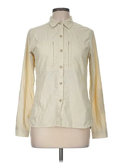 Pre-owned Exofficio Long Sleeve Button Down Shirt In Tan