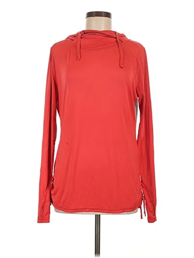 Pre-owned Exofficio Long Sleeve Turtleneck In Red